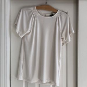 Ann Taylor PETITE short sleeve shirt
